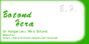 botond hera business card